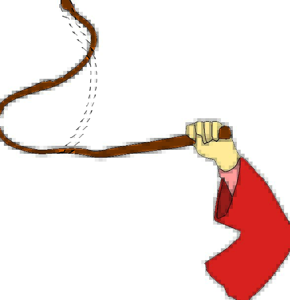Lash flagellation pointer whipping. Whip clipart hand holding