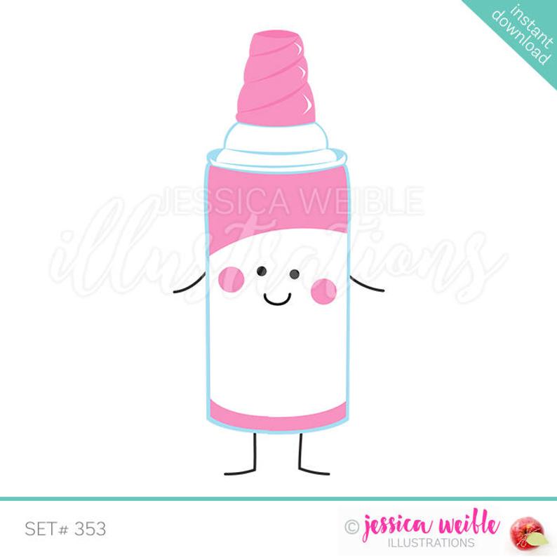 Whipped cream cutie cute. Whip clipart painting