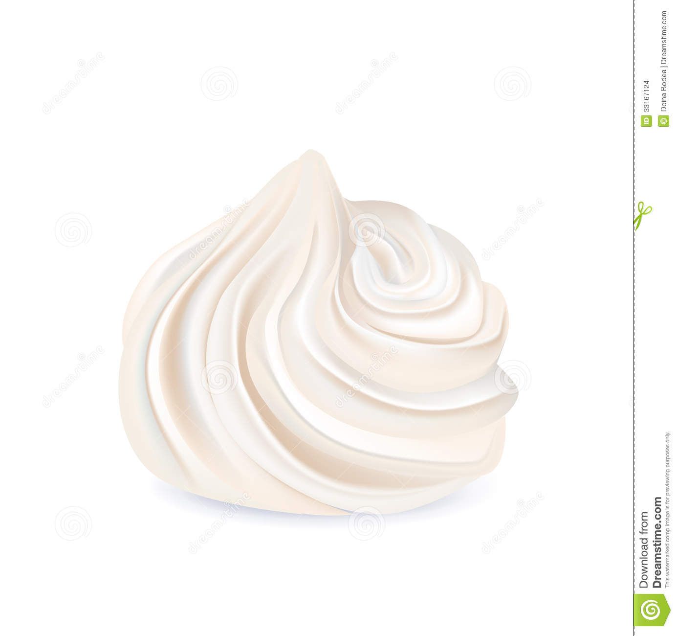 Cream swirl drawings painting. Whip clipart whipped