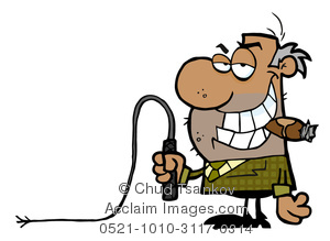 Whip clipart work. Image of a man