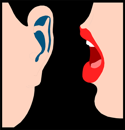Free cliparts download clip. Whisper clipart in ear