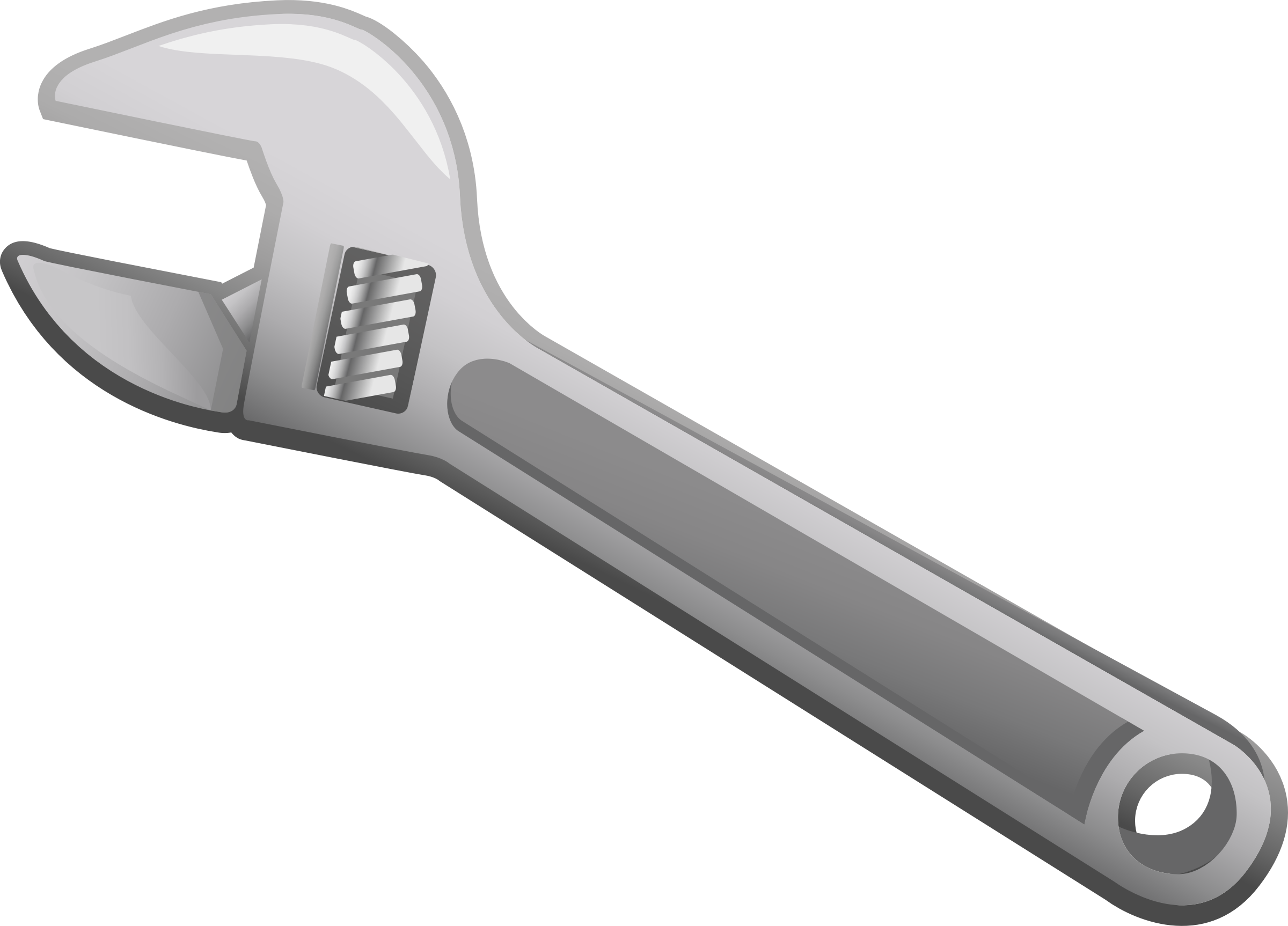 White clipart wrench. Big image png