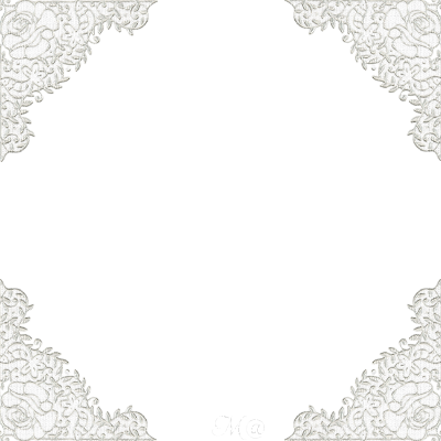  for free download. White lace border png