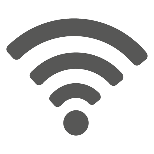 Wifi icon png. Flat transparent svg vector