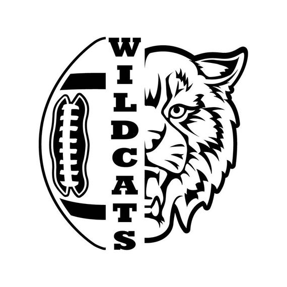 Wildcat clipart clip art. Wildcats football instant download