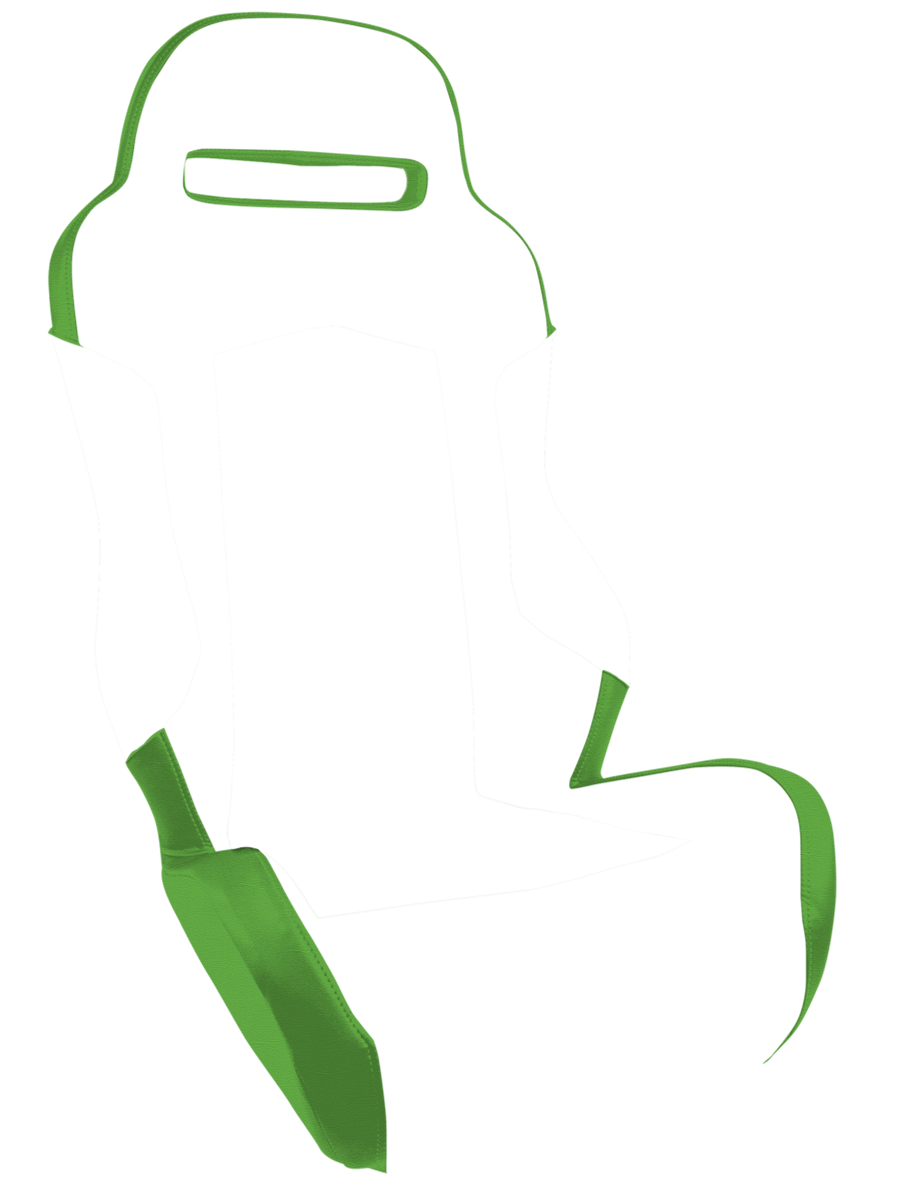 Prp custom xc seats. Wildcat clipart green