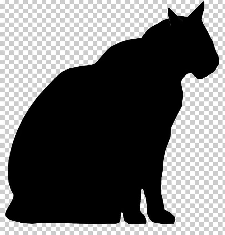 Whiskers black cat png. Wildcat clipart silhouette