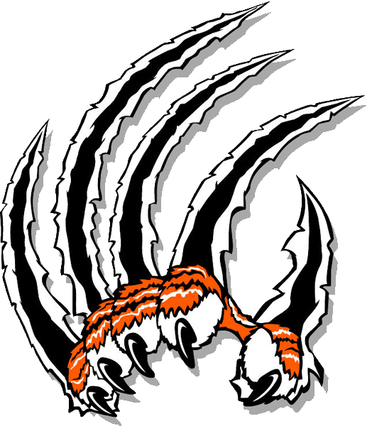 Wildcat clipart tiger claw. Drawing at getdrawings com