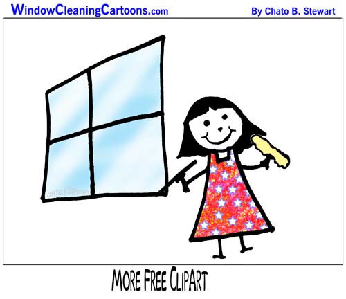 Free cleaning cliparts download. Win clipart window night