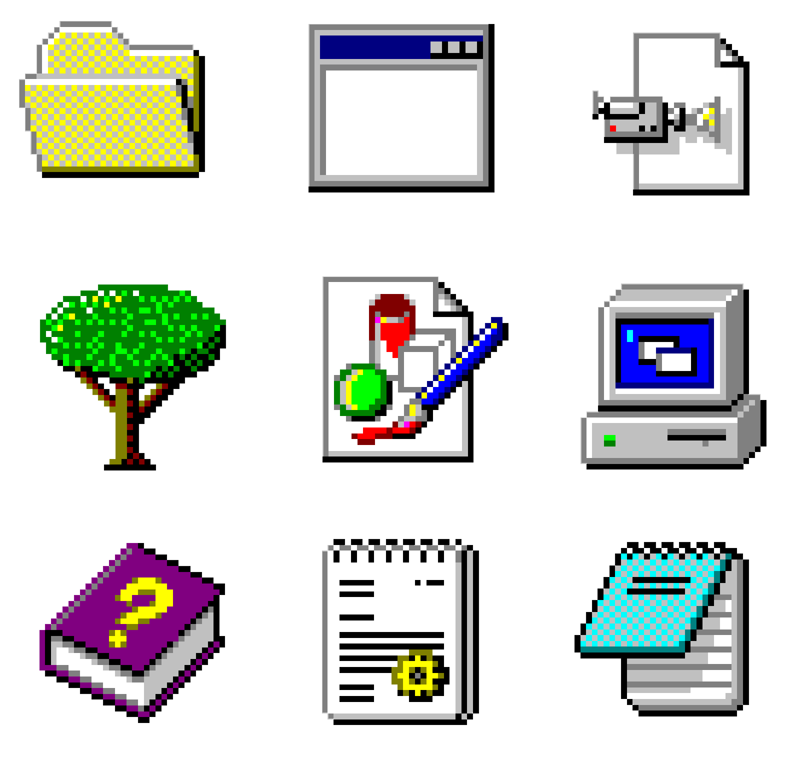 Windows 95 icons png. Pin by stephen bader