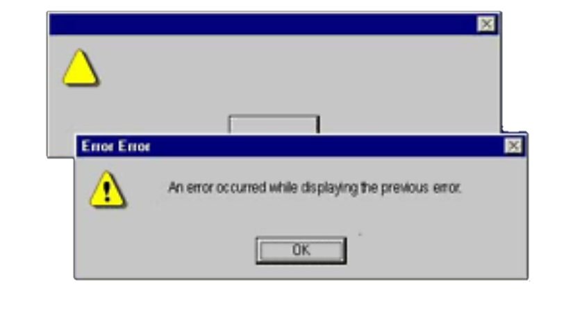 Computer popup yellowtriangle virus. Windows error png