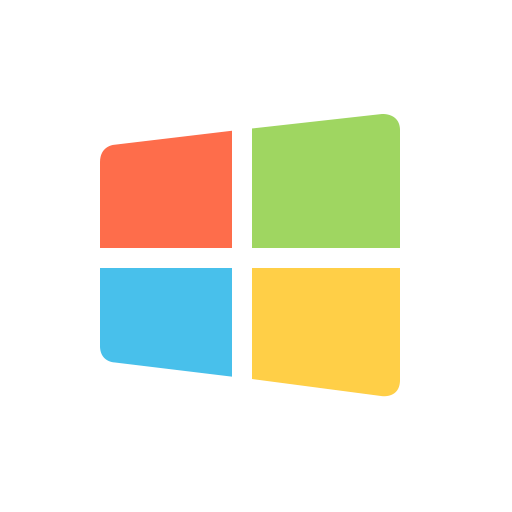 Flat and simple part. Windows icon png