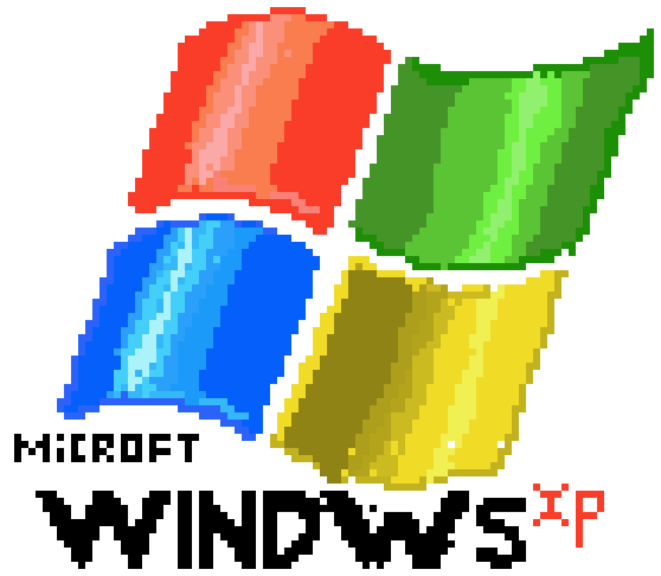 Windows xp png. Pixel art maker