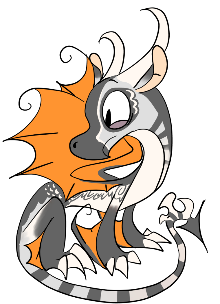 Lincoln dragon by on. Windy clipart breeze
