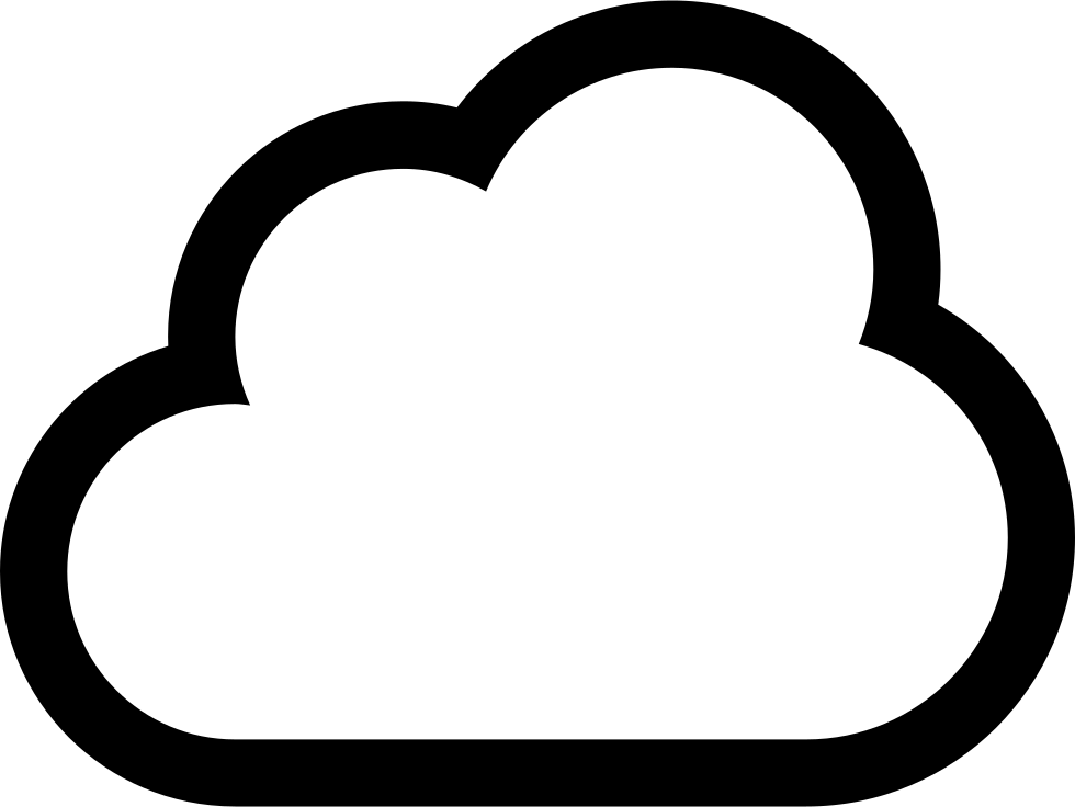 Outline svg png icon. Windy clipart fog cloud