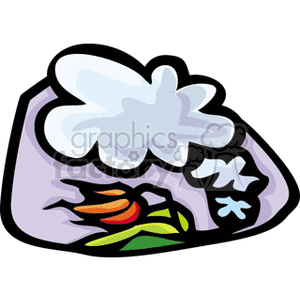 Windy clipart spring. Day blowing tulip royalty