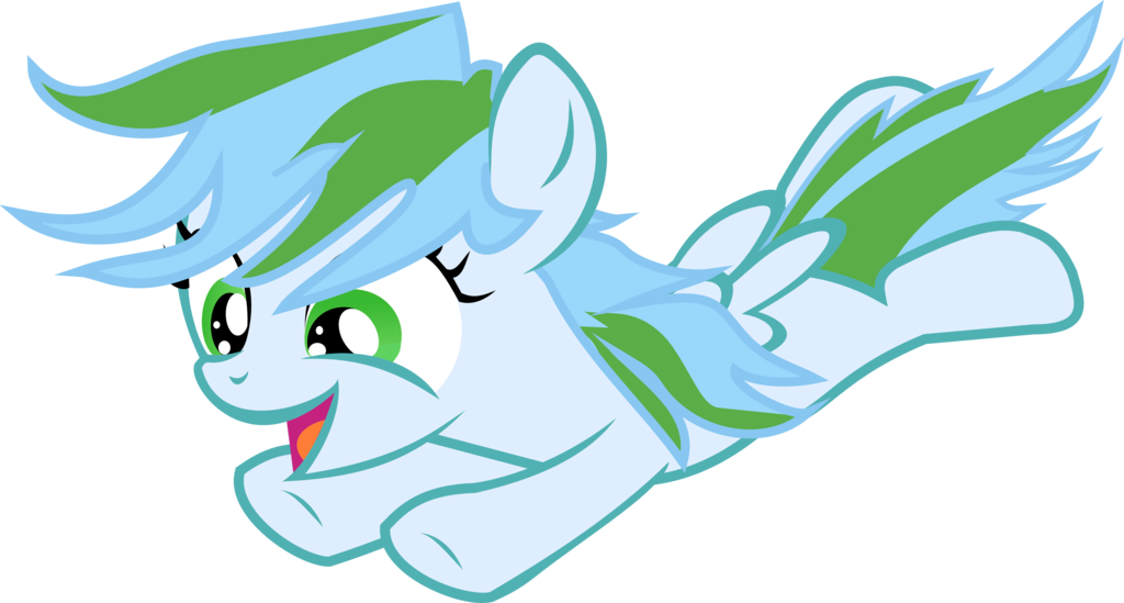 Flying filly by asdflove. Windy clipart windy night