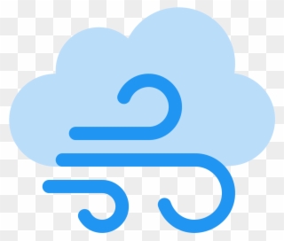 Weather icon free download. Windy clipart windy symbol