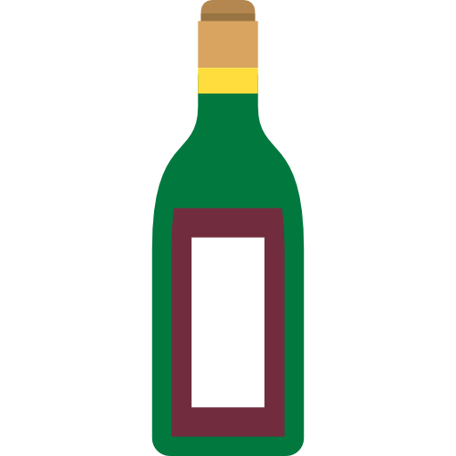 Flat page svg . Wine bottle icon png