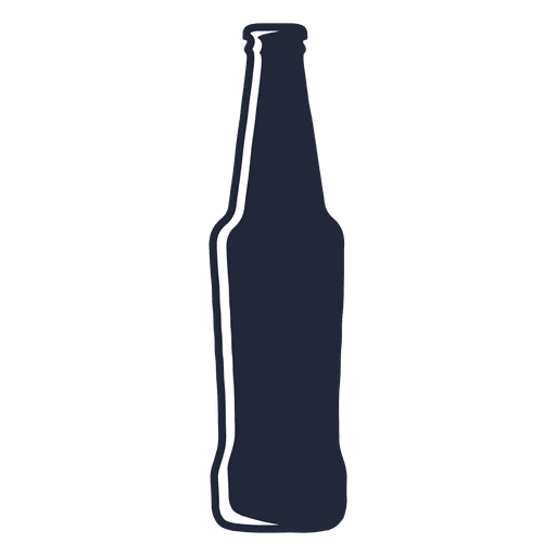 Beer transparent svg vector. Wine bottle silhouette png