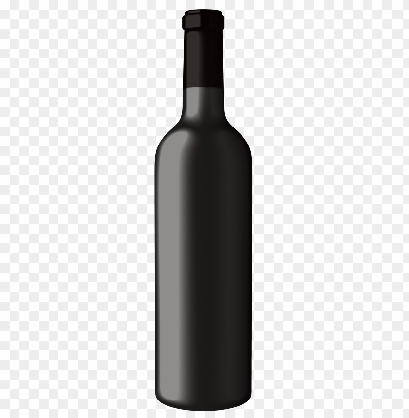 Wine bottle silhouette png. Black free images toppng