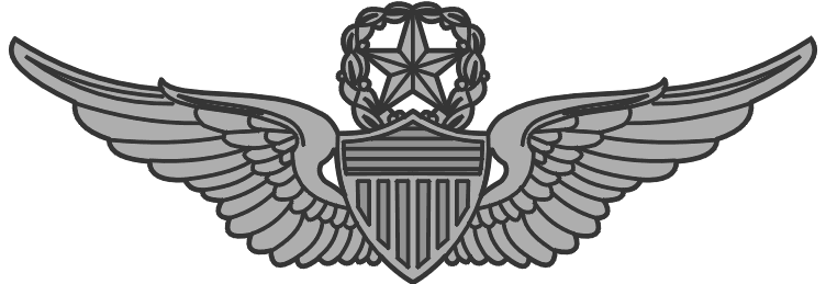 Army master aviator wings. Wing clipart military