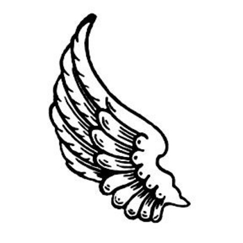 Free download clip art. Wing clipart right