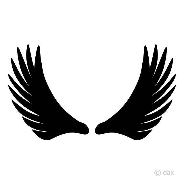 Free picture illustoon . Wing clipart silhouette