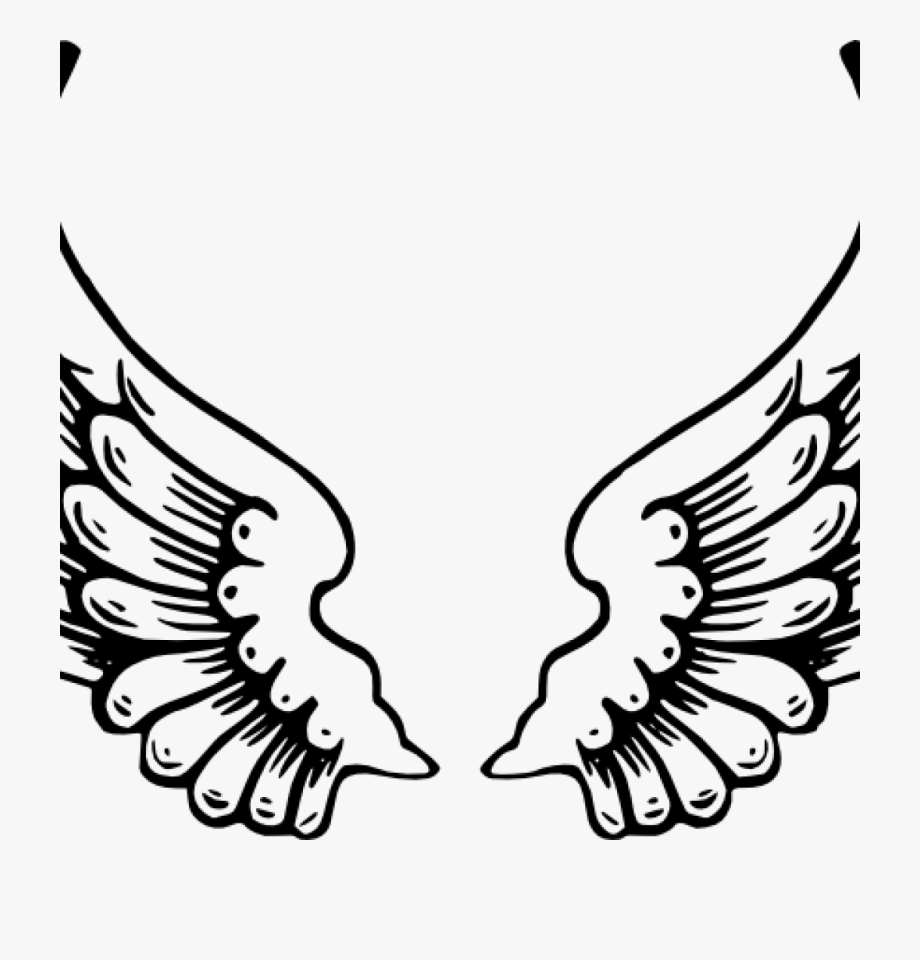 Pizza angel wings png. Wing clipart transparent