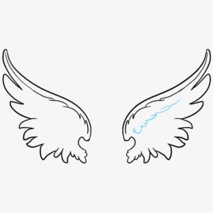 Wing clipart wing hd. Black angel wings png