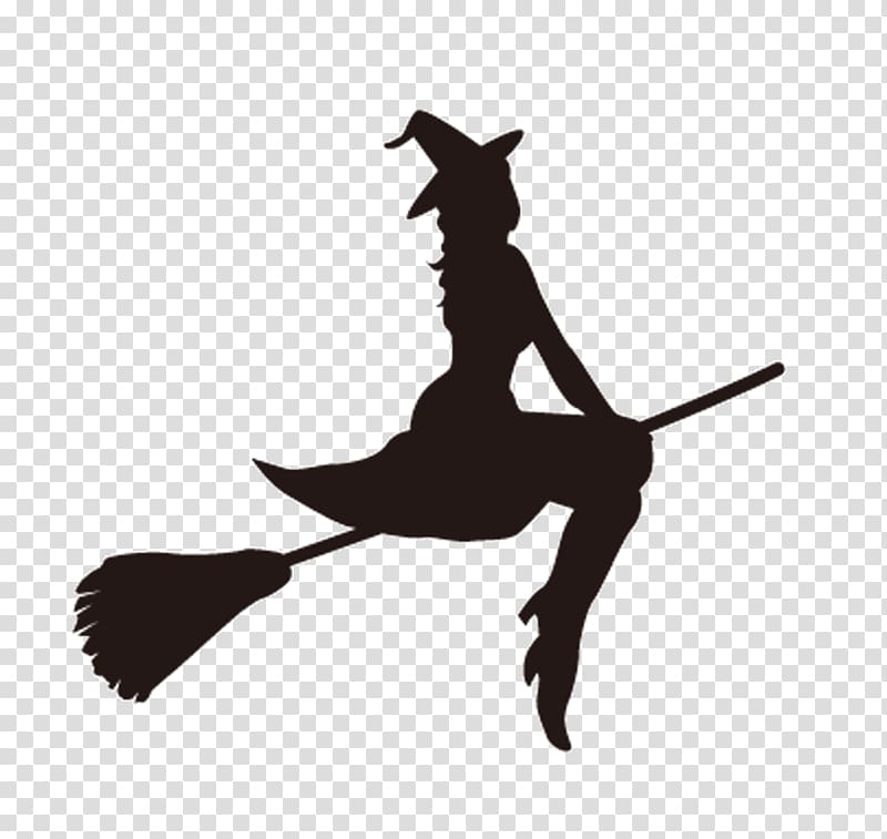 Witchcraft room on the. Witch clipart broom silhouette