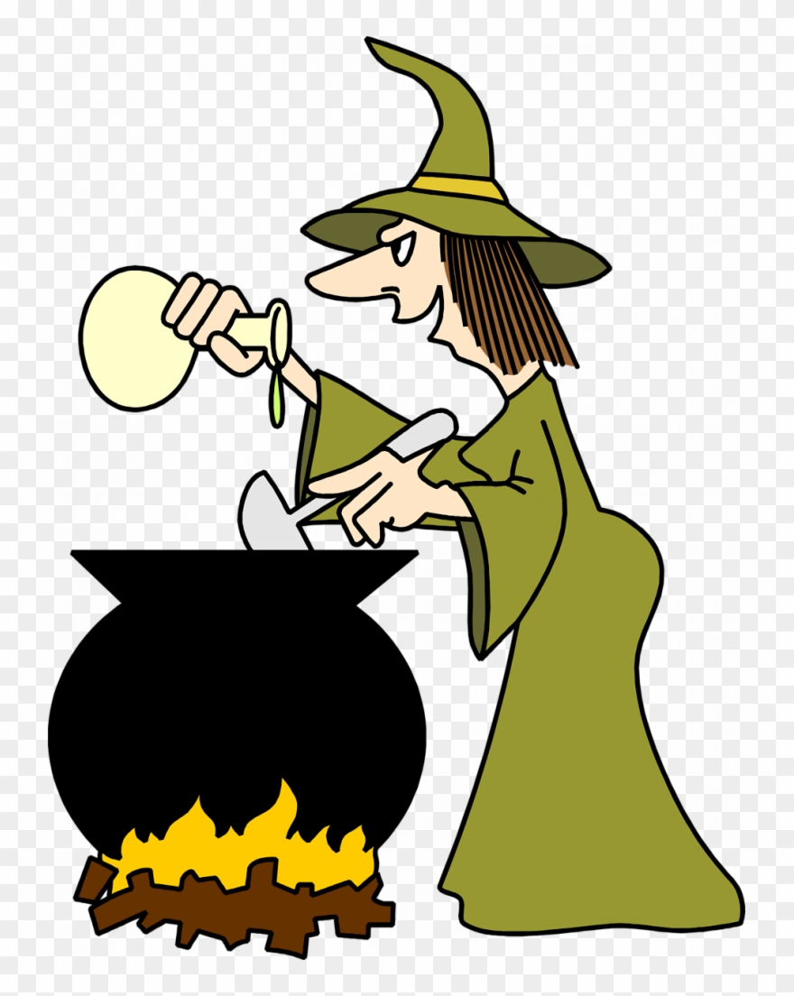 Sturdy witches images free. Witch clipart cooking