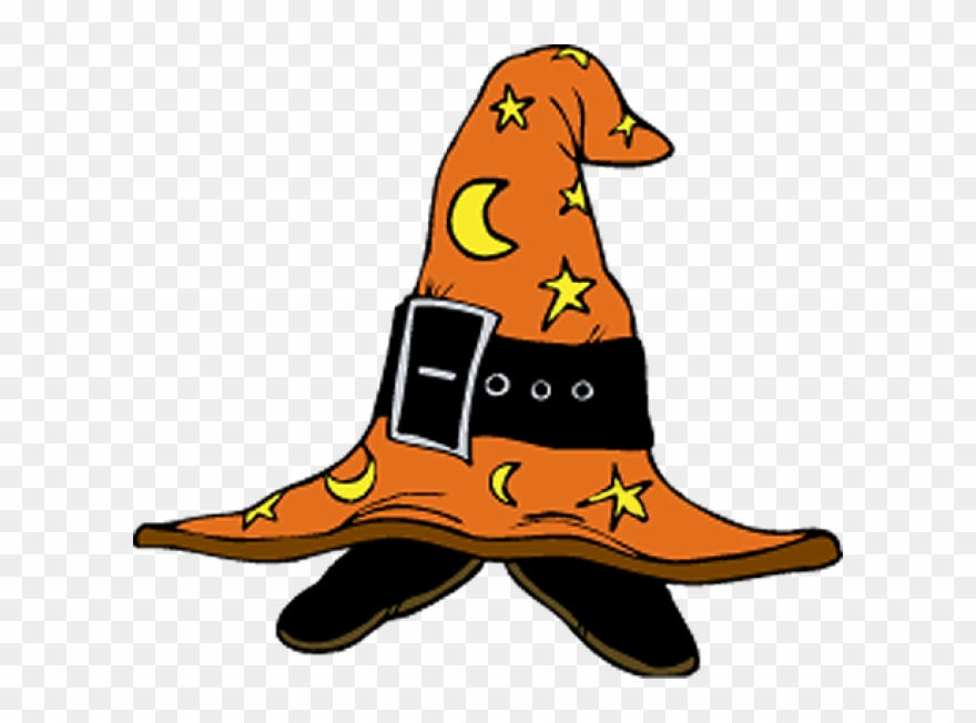 Hat kid png . Witch clipart orange