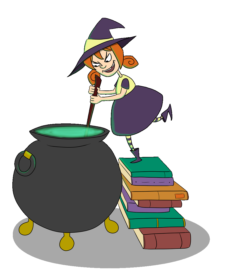 The sticker for ios. Witch clipart short