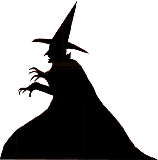 Free flying download clip. Witch clipart silhouette