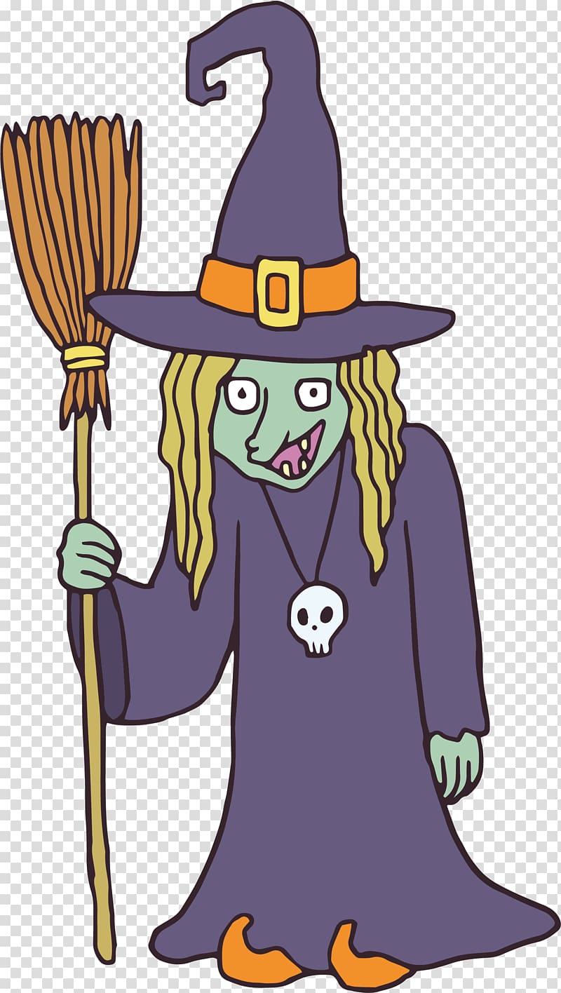 Witch clipart sorceress. Boszorkxe ny illustration hand
