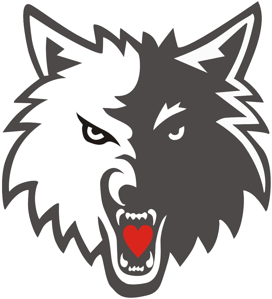 Wolf clipart logo. Head png free download