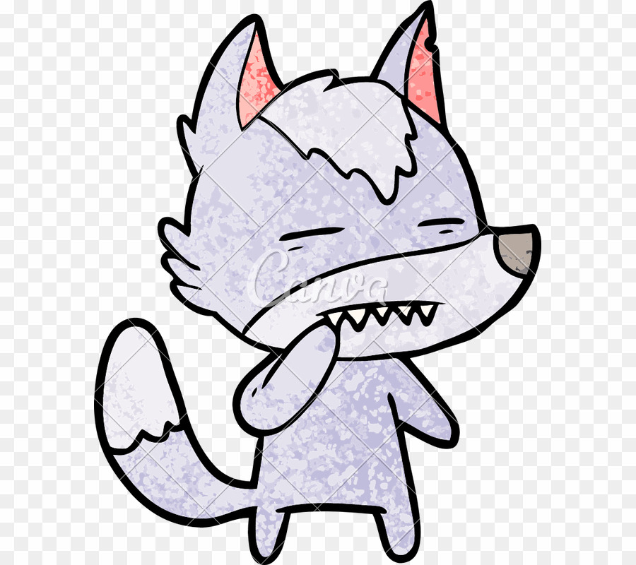 Wolf clipart pink. Cartoon png royalty free