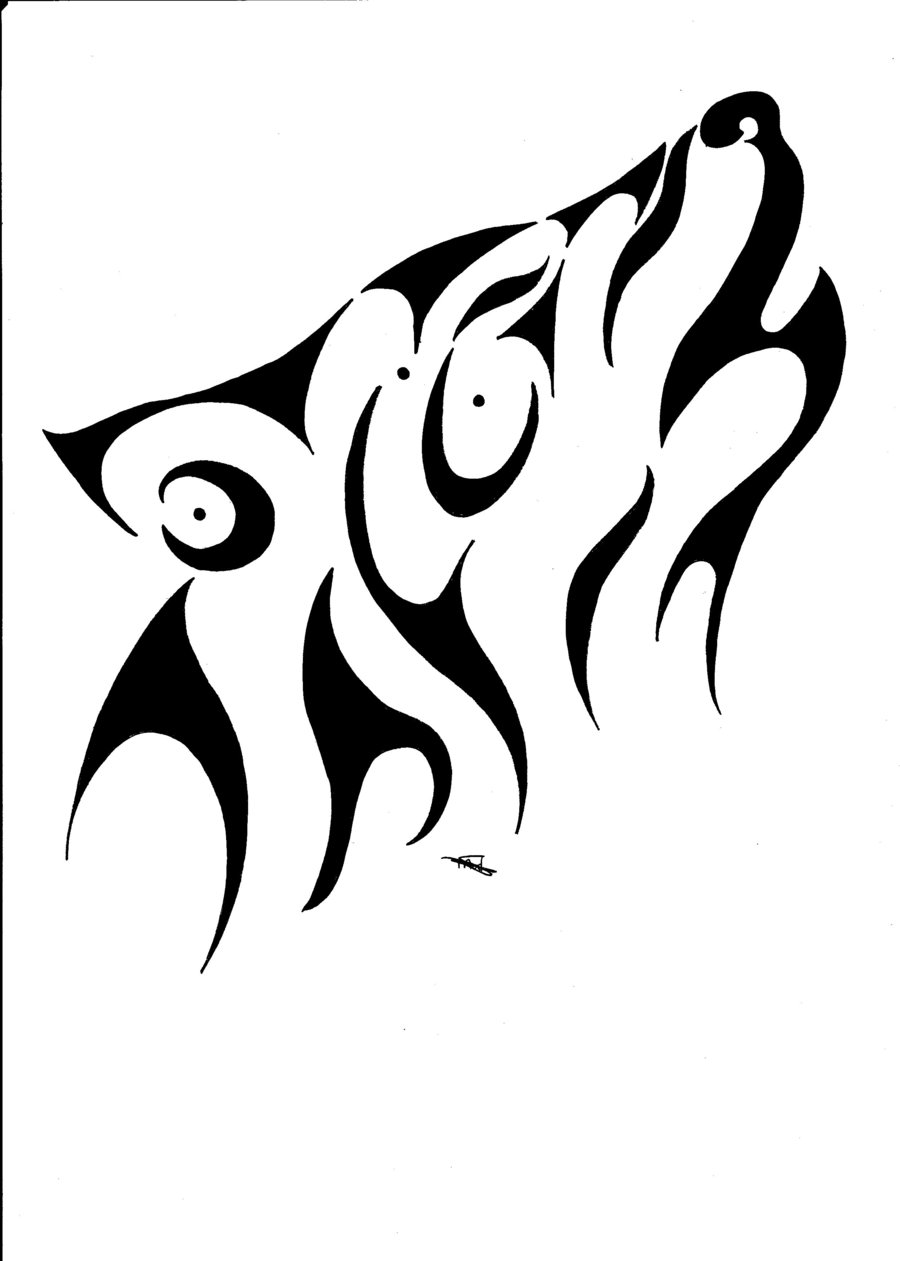 Cliparting com . Wolf clipart tribal