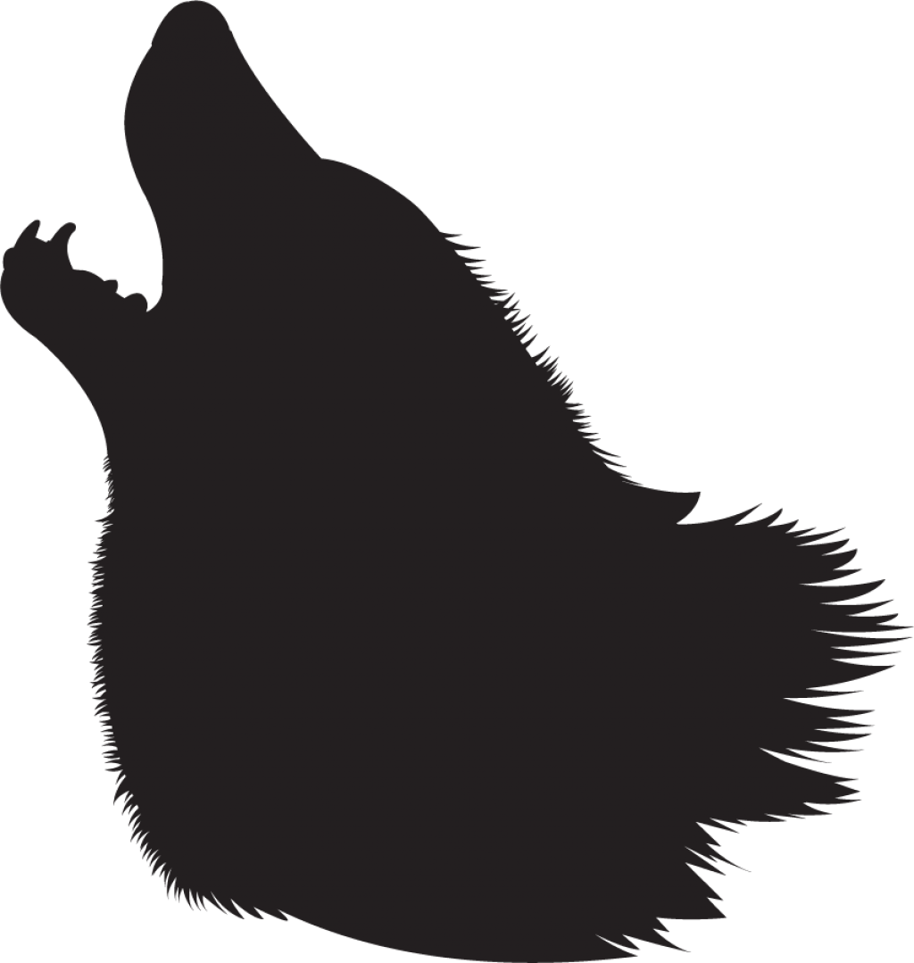 wolf clipart wolf head