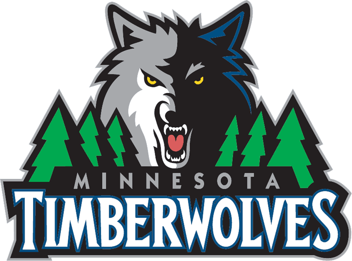 The nba team logos. Wolves clipart basketball