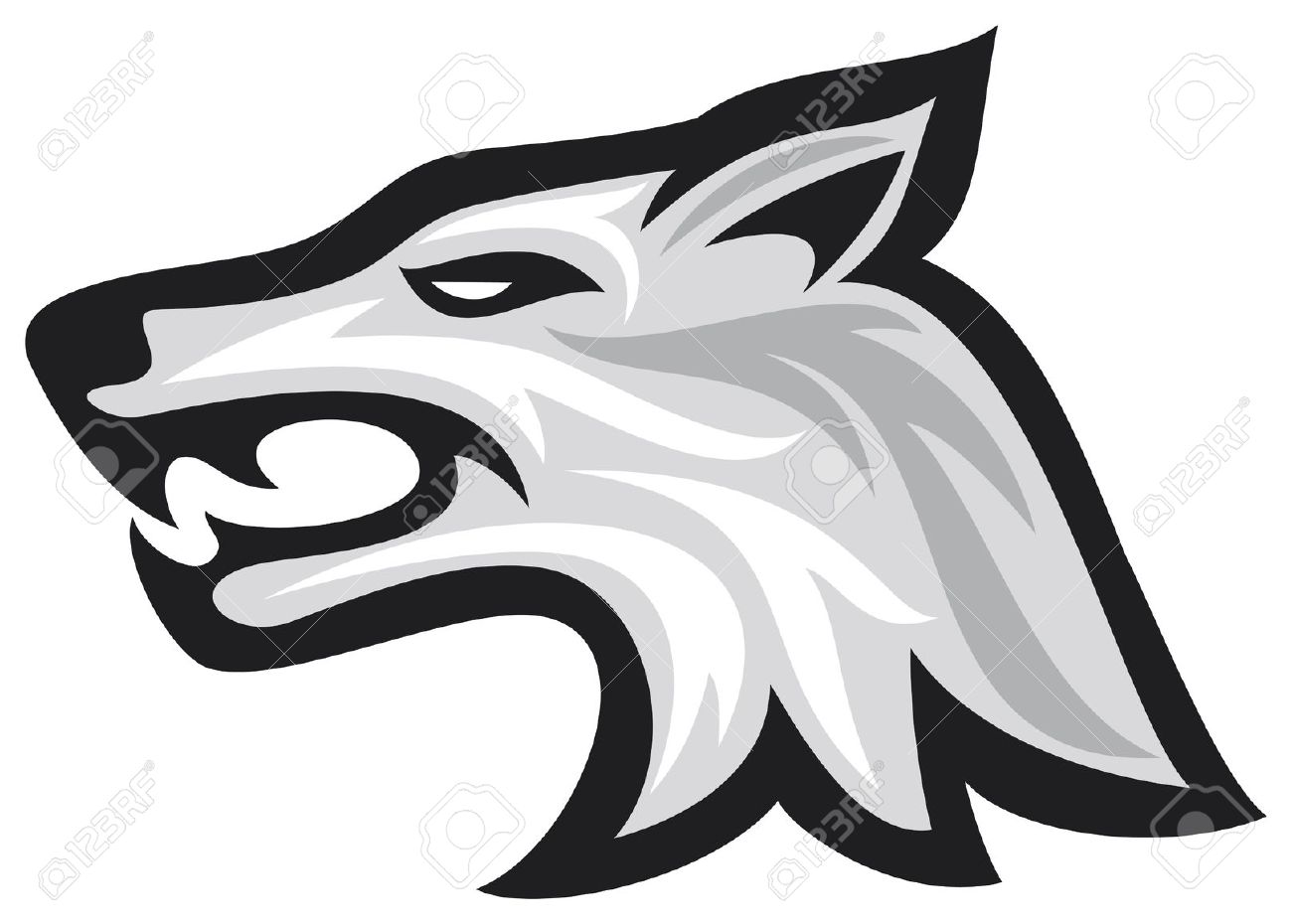 Free download best on. Wolves clipart wolf head