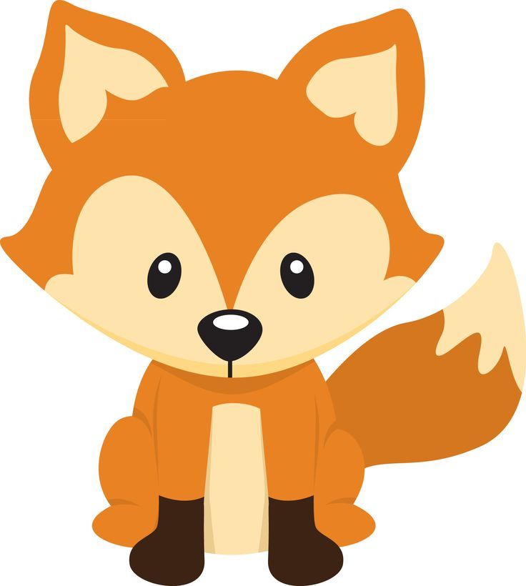 woodland clipart kit fox