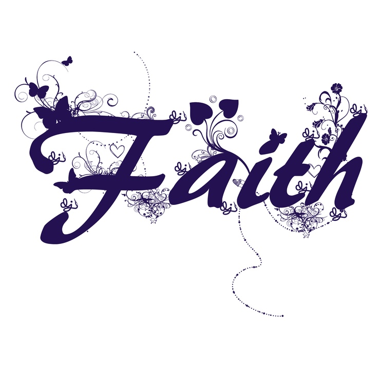 Words clipart faith. Believe word cliparts free