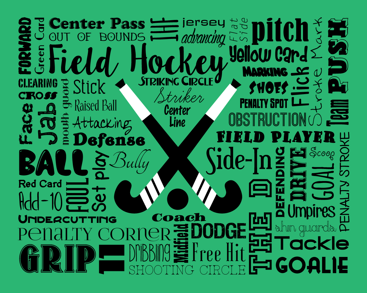 words clipart hockey