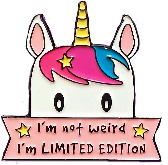 Unicorn cute quotesfreetoedit. Words clipart pink