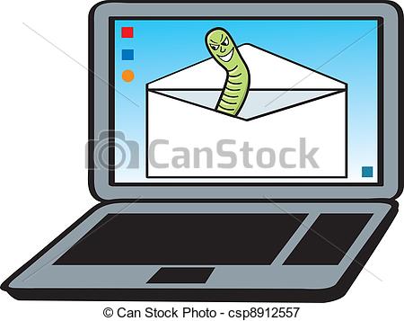 Clip art library . Worm clipart computer worm