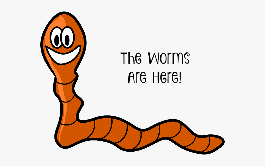 The worms are here. Worm clipart creepy
