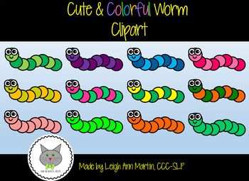 Worm clipart creepy. Cute colorful teachers pay