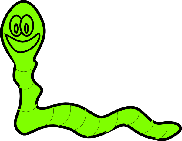 Worm clipart glow worm. Cartoon library clip art